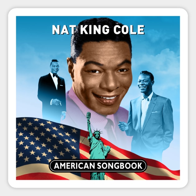 Nat King Cole - American Songbook Magnet by PLAYDIGITAL2020